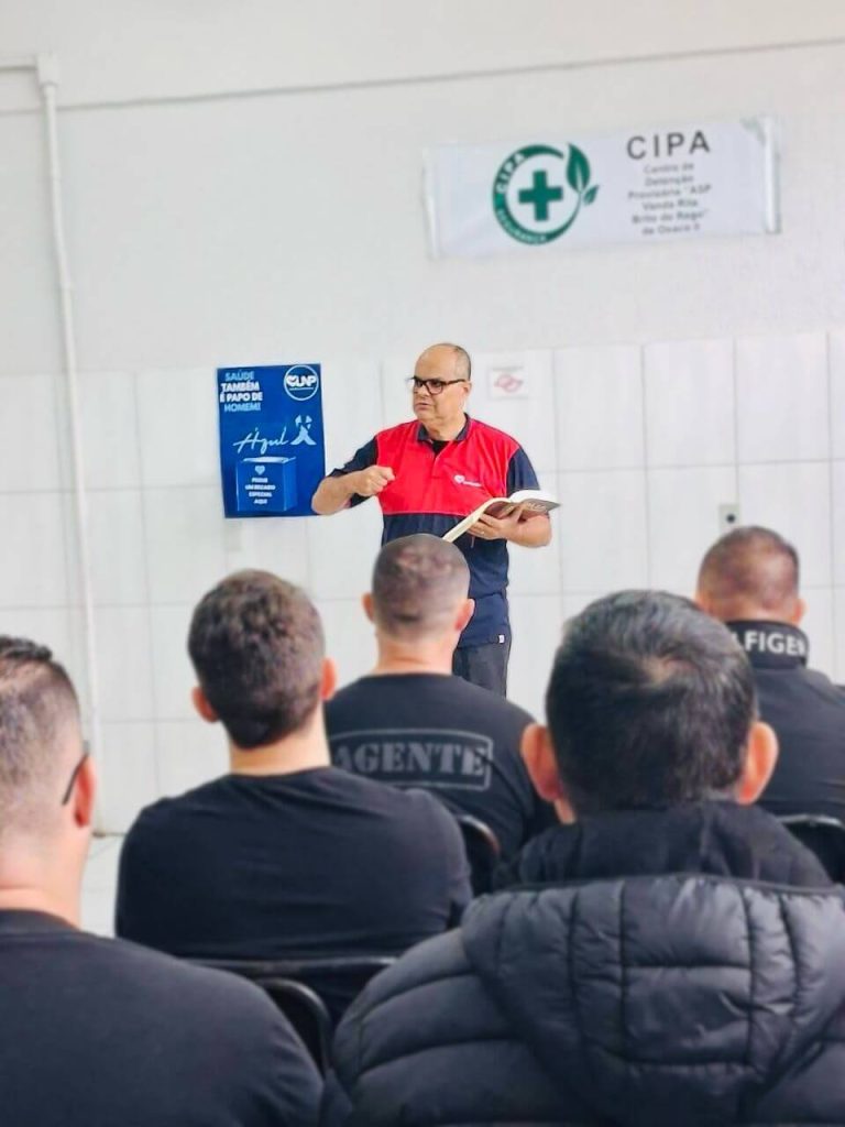 Complexo Penal de Osasco promove ação do Novembro Azul com apoio da UNP